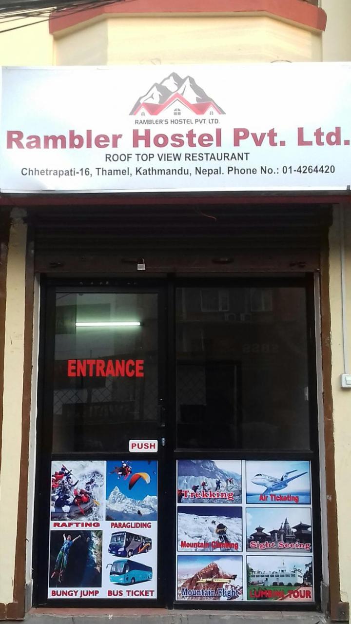 Rambler Hostel Pvt Ltd Kathmandu Exterior photo